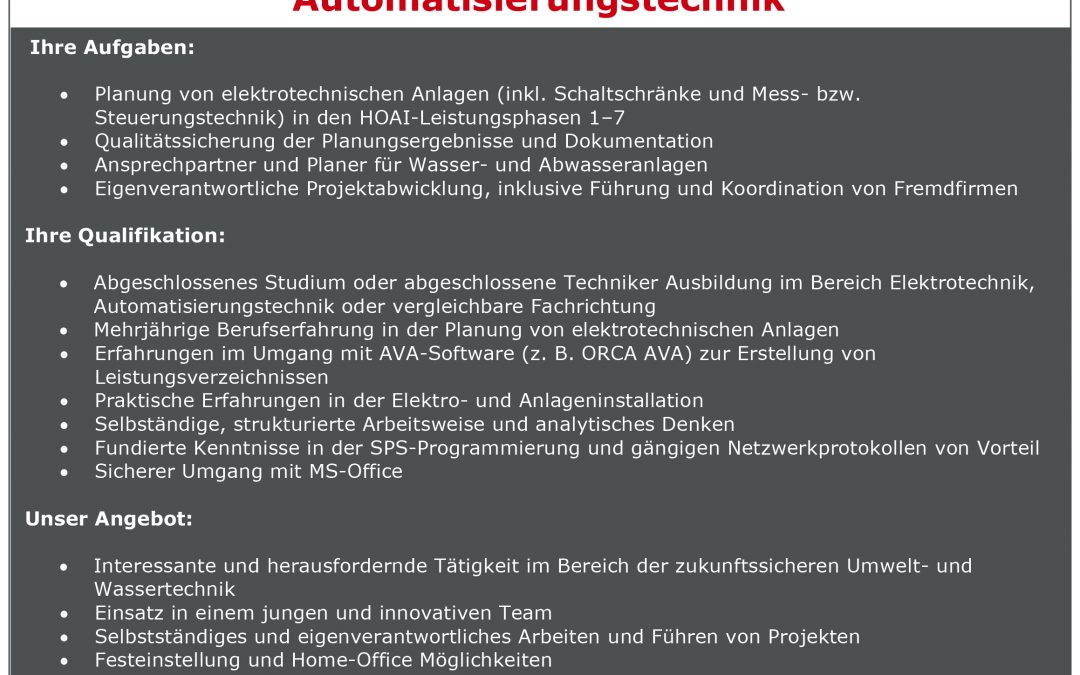 Unser Team braucht Verstärkung
